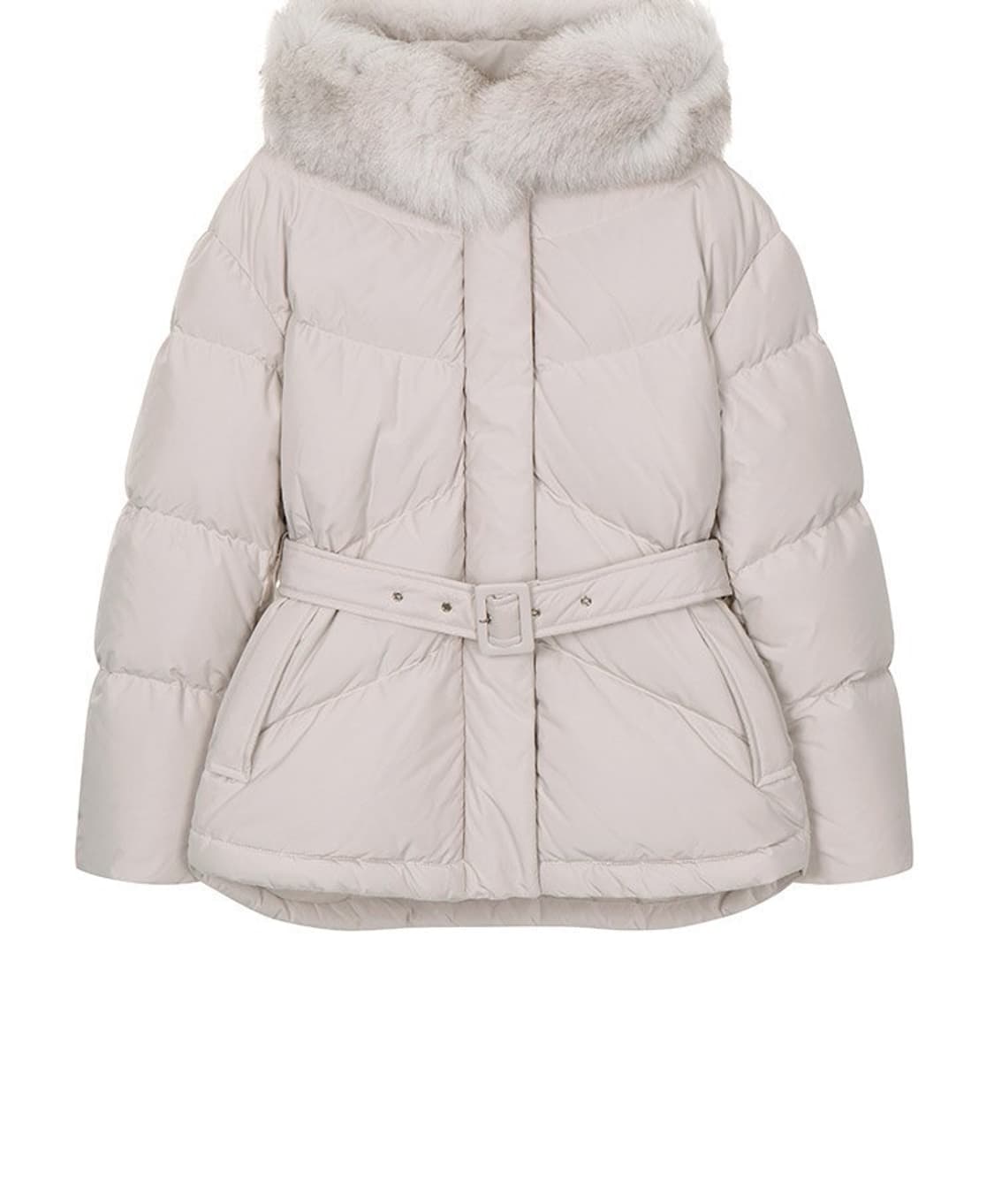 On&on | Belted Goose Down NEP4XMA05_91 상품이미지2