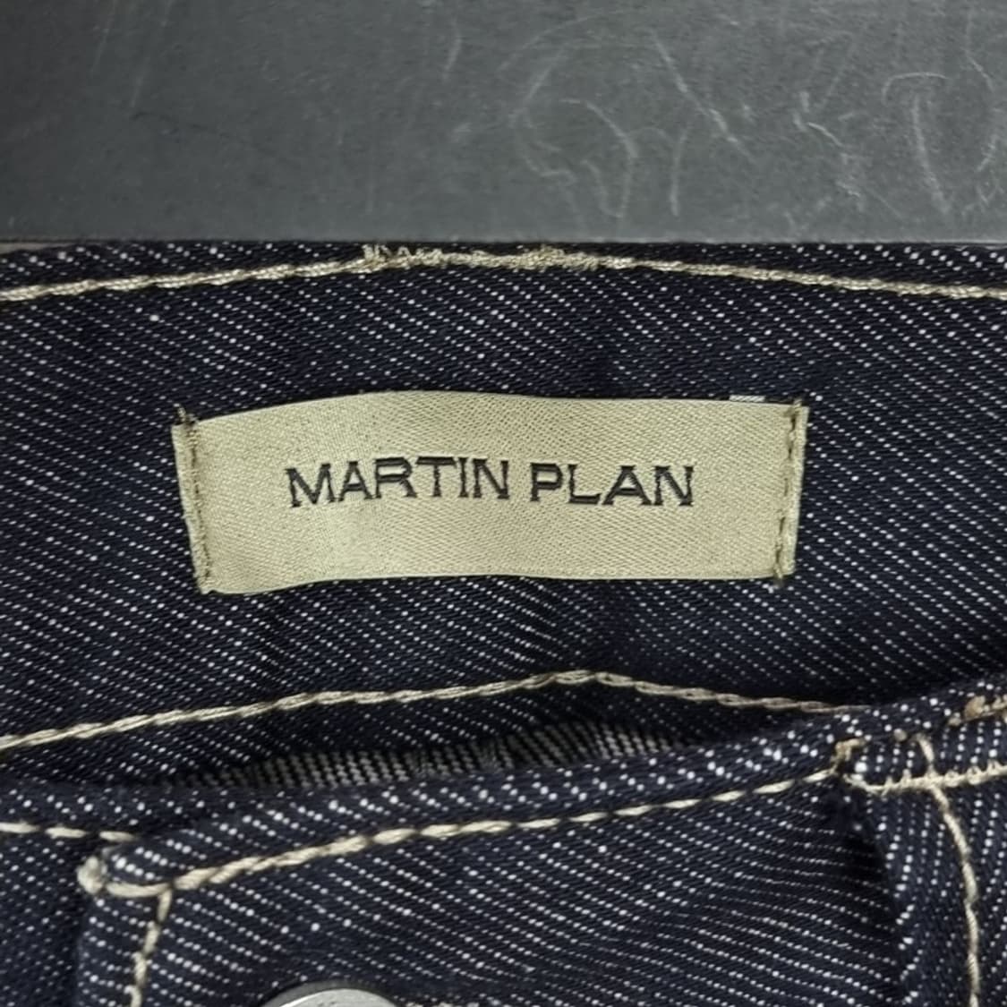 [마틴플랜] 더블니 인디고 와이드 데님 팬츠 M17459 상품이미지7