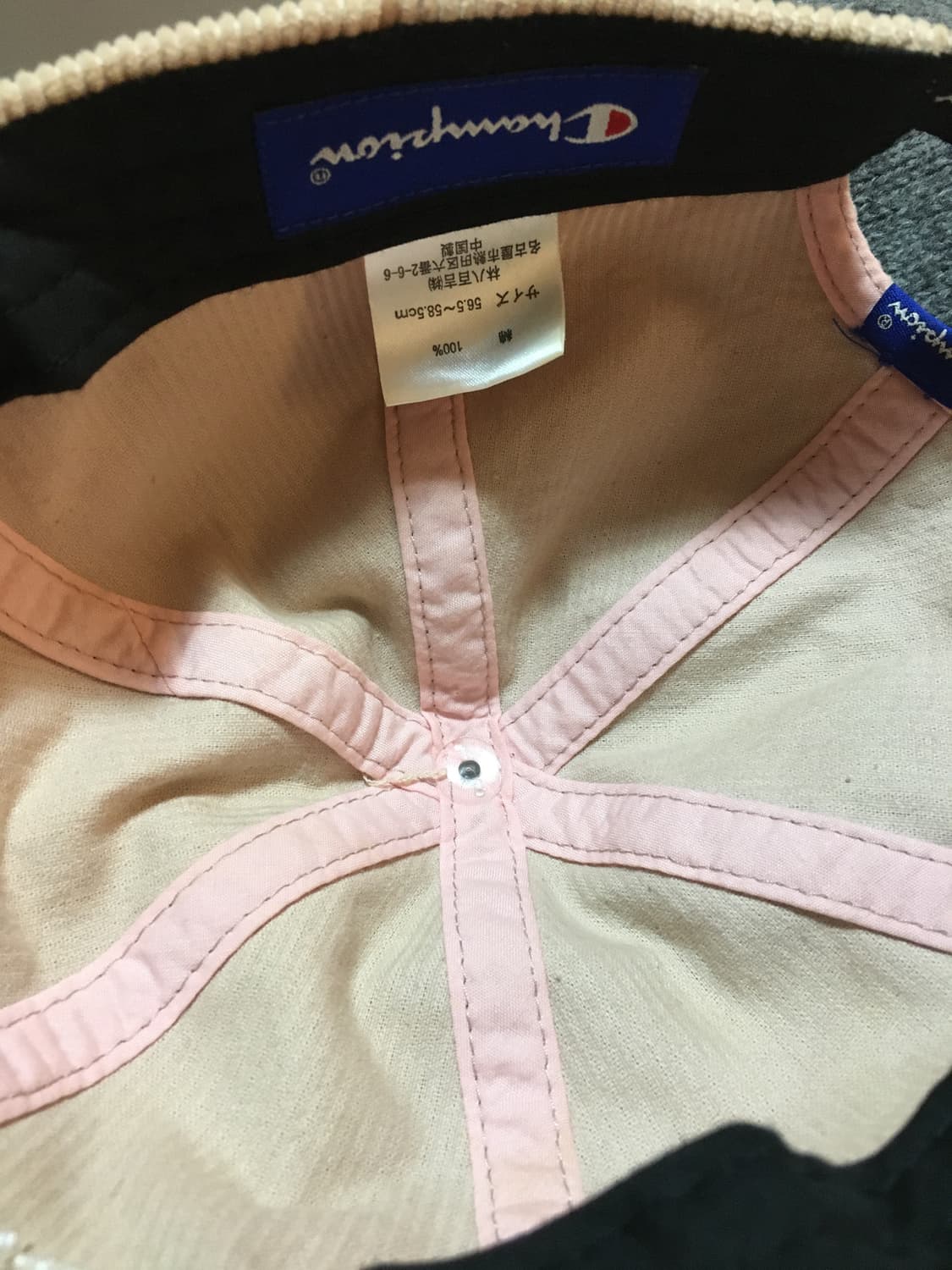 일본 빈티지 챔피온 골덴 볼캡 상품이미지2