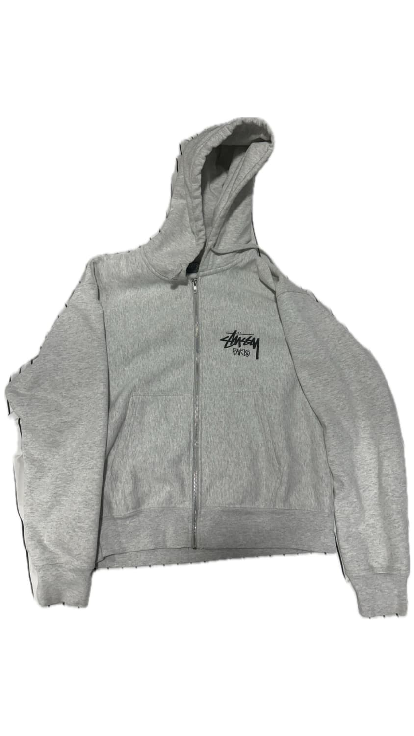 스투시 파리 후드집업 M 상품이미지2