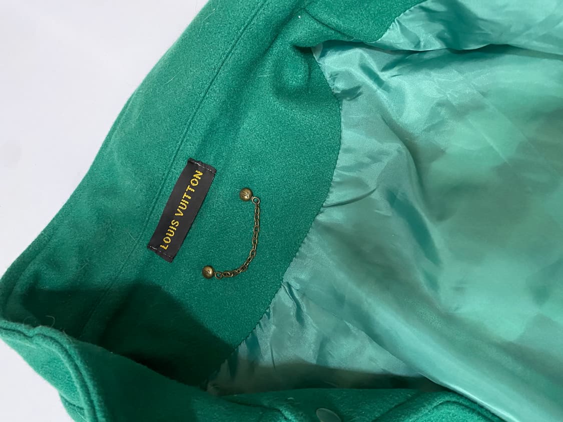 루이비통 그린 바시티 자켓 XL 상품이미지4