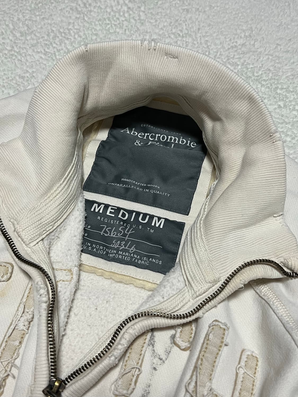 아베크롬비 빈티지 집업 상품이미지2