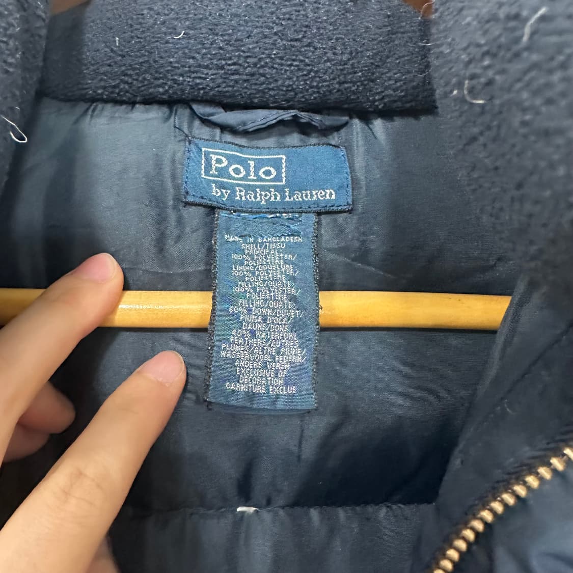 폴로 패딩 점퍼 상품이미지3