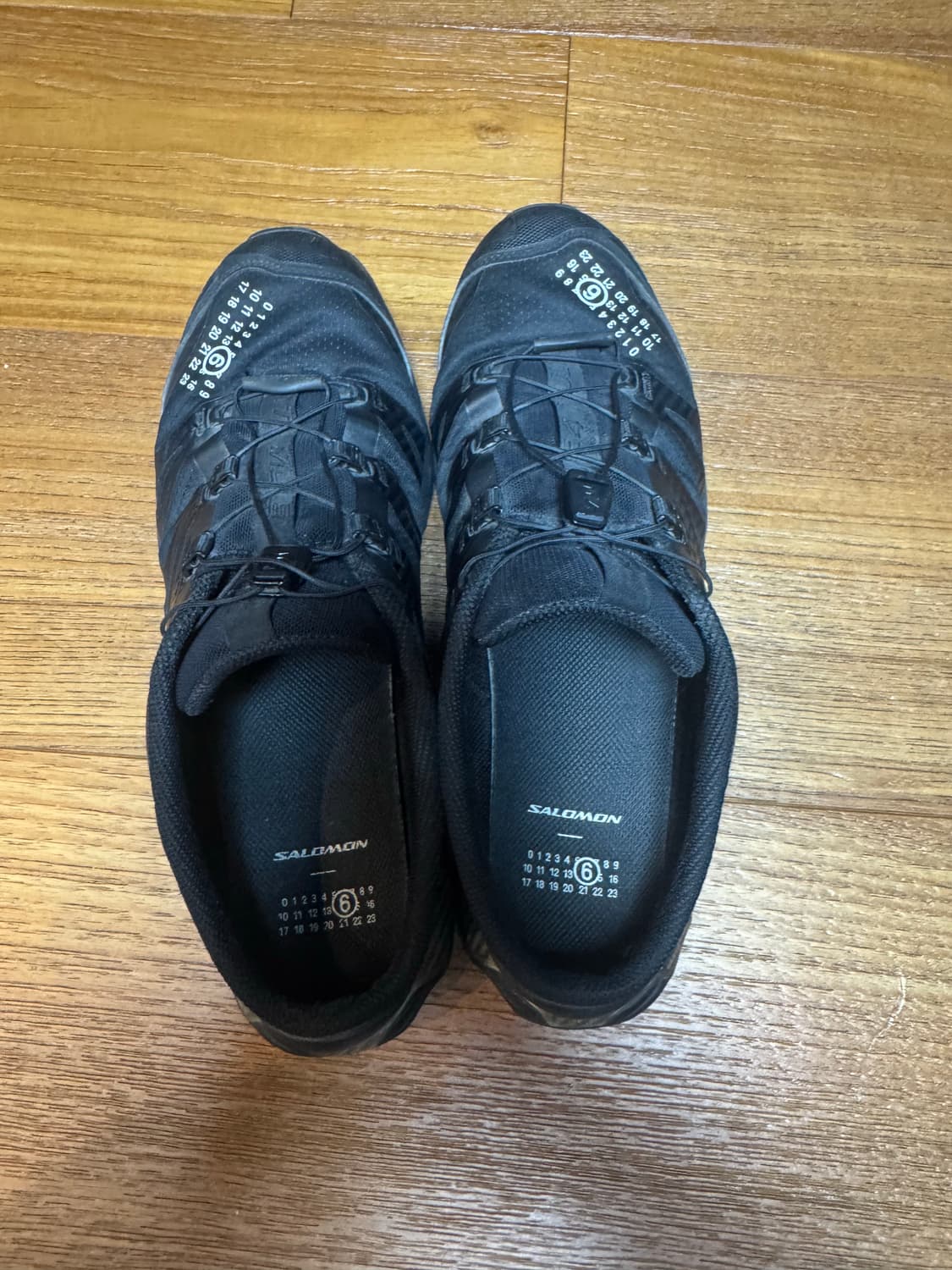 살로몬 메종 마르지엘라 xt-4 뮬 블랙 상품이미지3