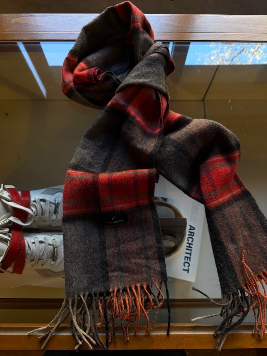 다니엘 에스떼 캐시미어 머플러 상품이미지1