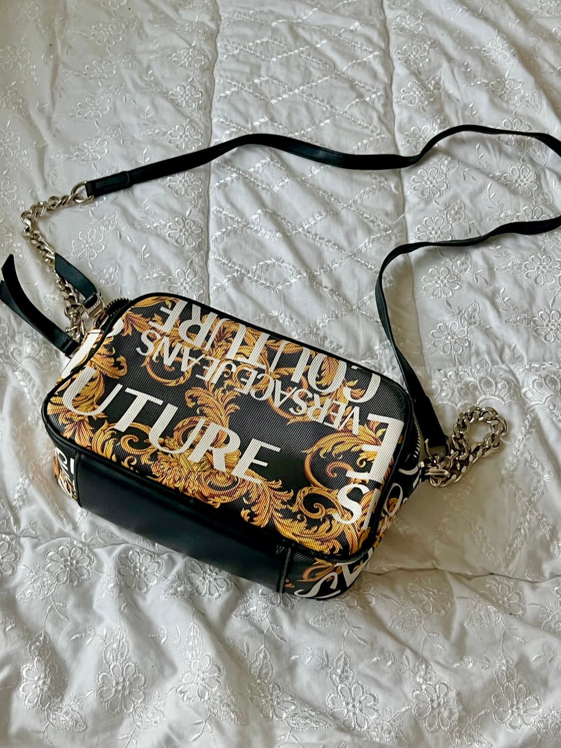 VERSACE 베르사체 진 꾸뛰르 크로스백 (바로크 프린트) 정품  상품이미지7