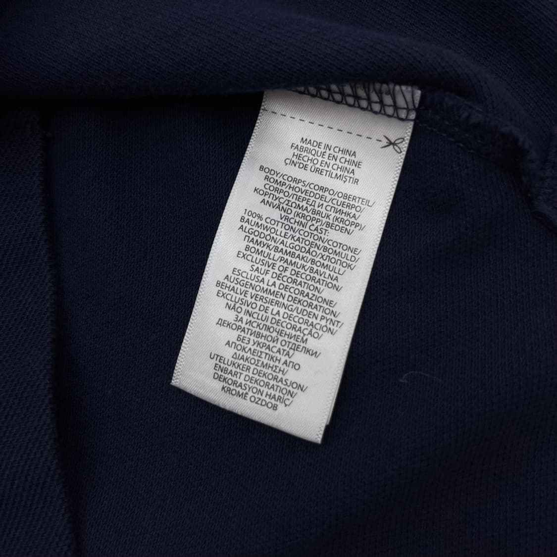 폴로 랄프로렌 화이트 빅포니 네이비 pk 반팔 M 상품이미지5