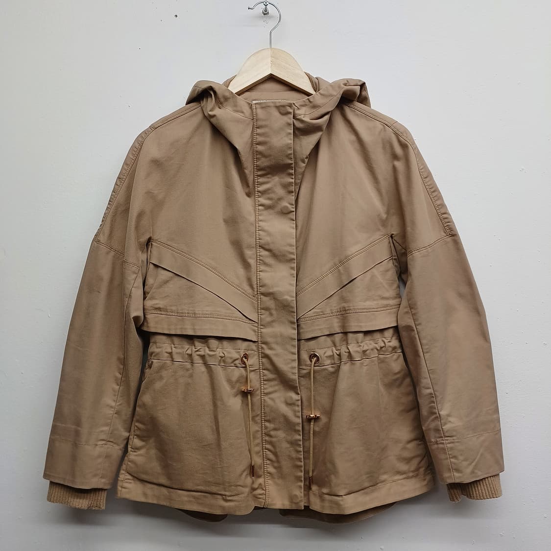 SJ WANI 하프 후드 야상 85 상품이미지1