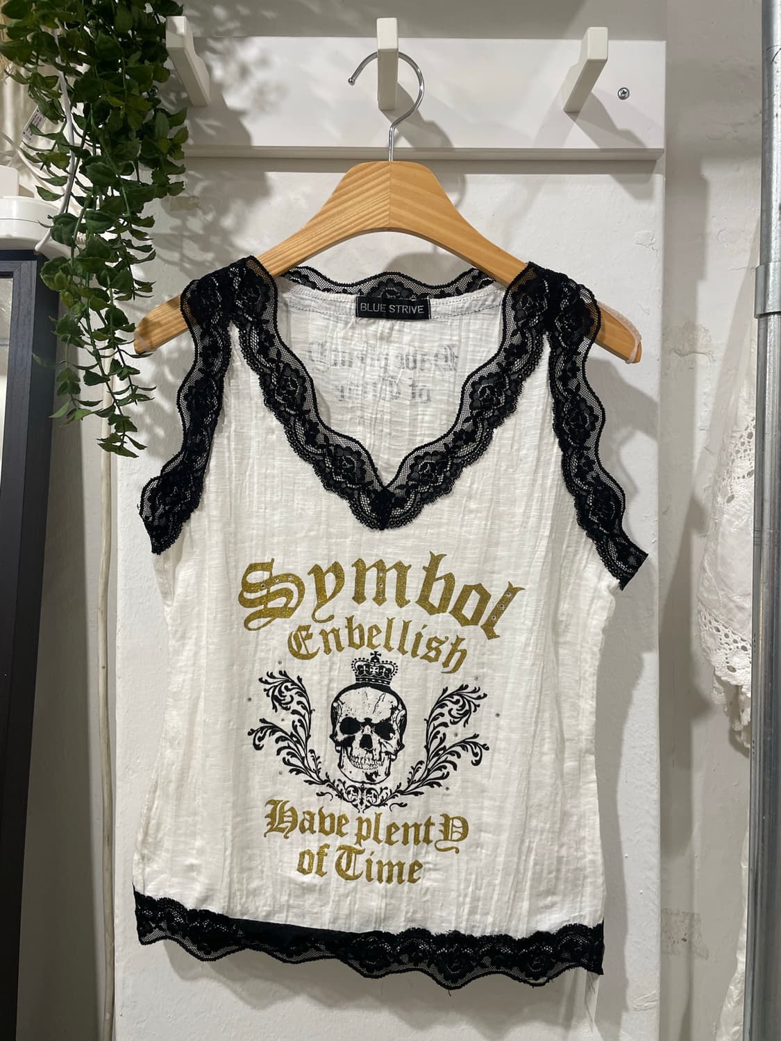 Blue strive skull sleeveless 상품이미지4