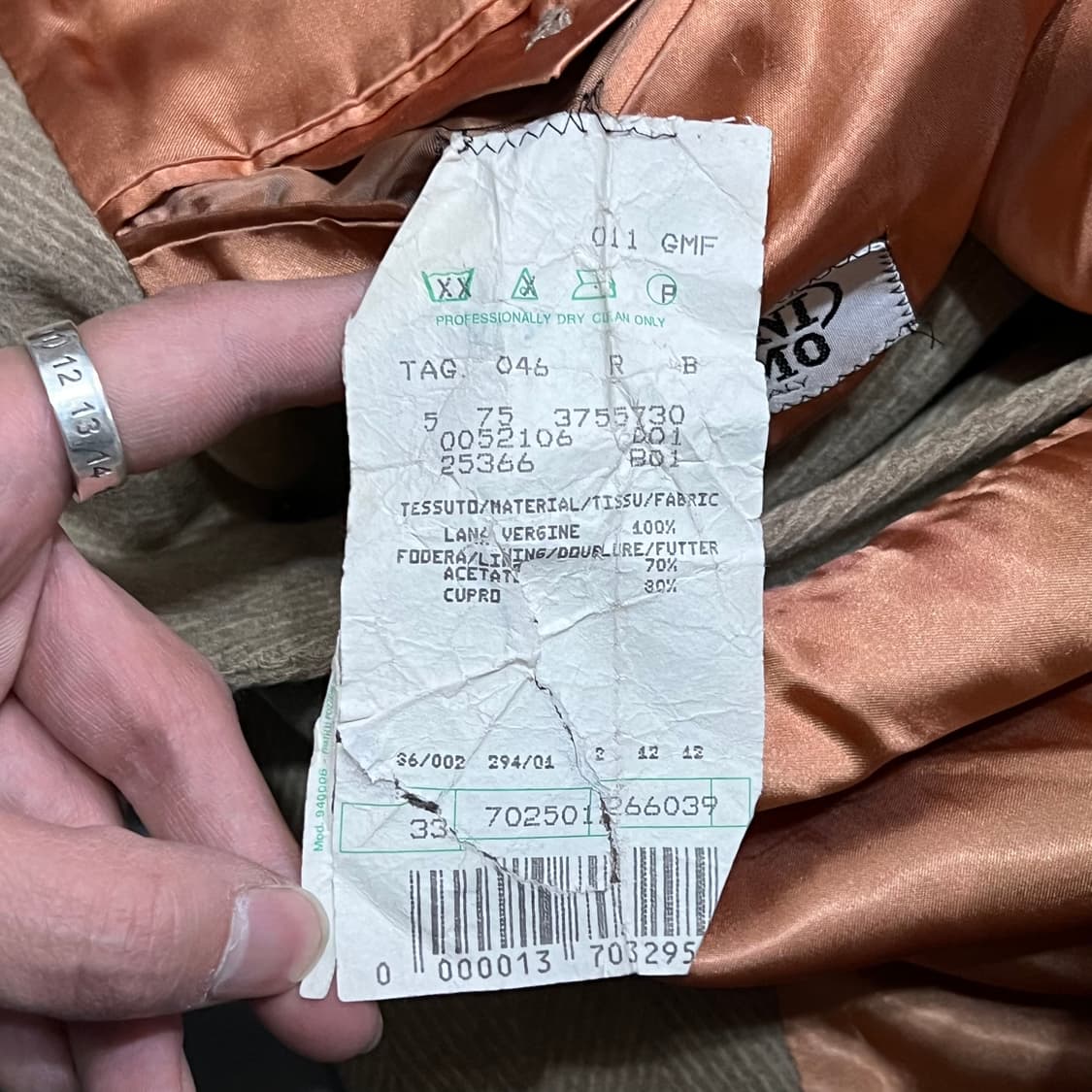  미쏘니 울 싱글 코트 y14920 상품이미지6