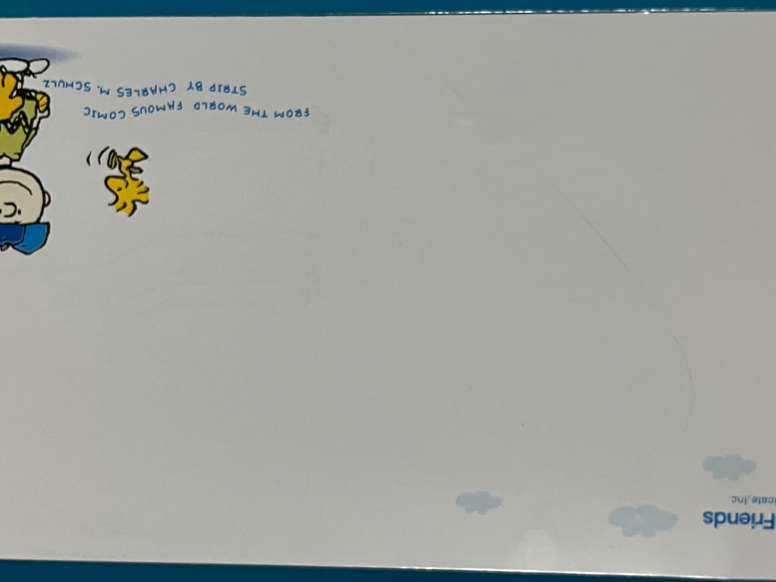 고전문구 스누피 필통 화이트보드 상품이미지2