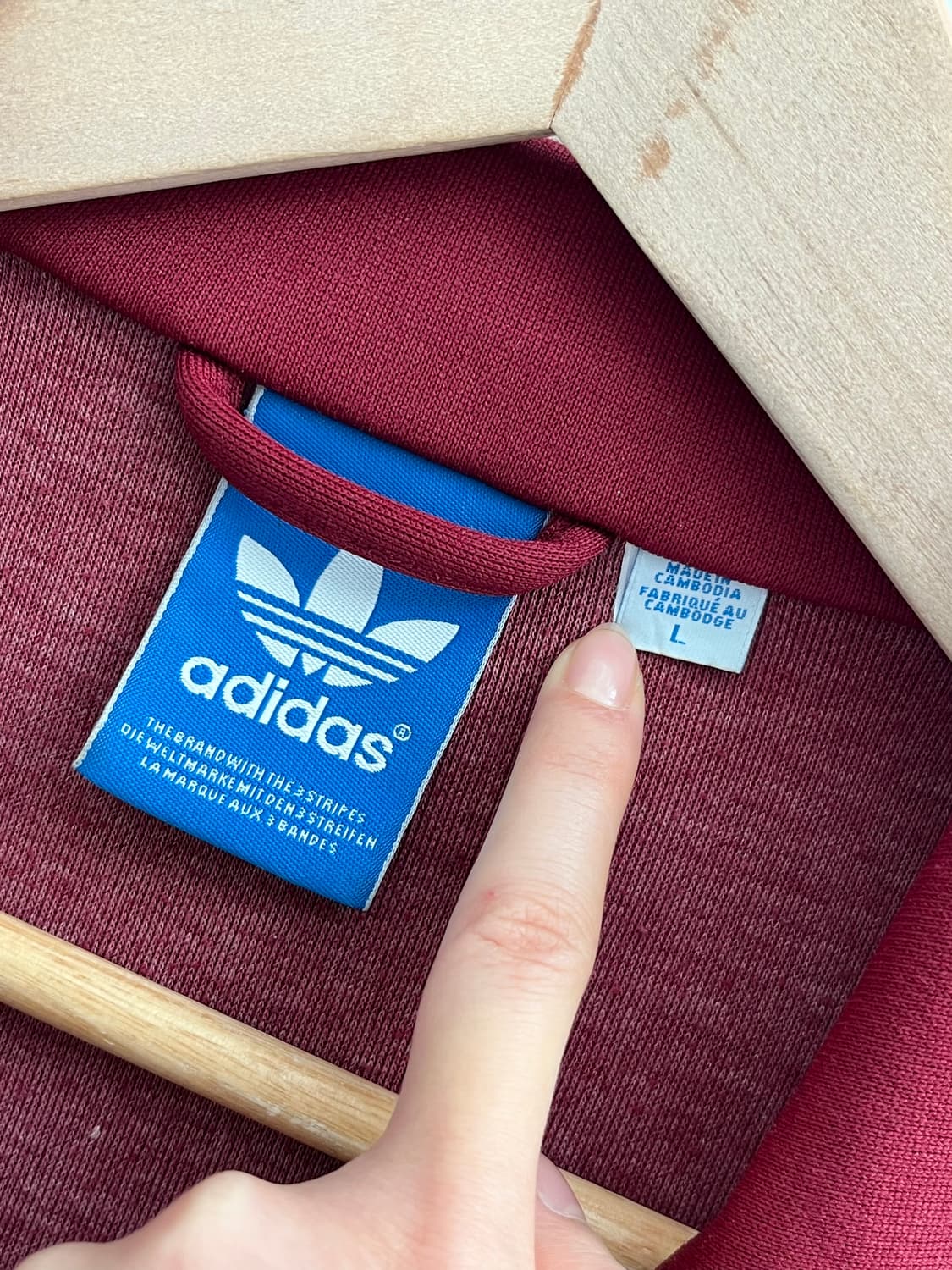 Adidas 아디다스 구파이어버드 버건디컬러 트랙탑 상품이미지7