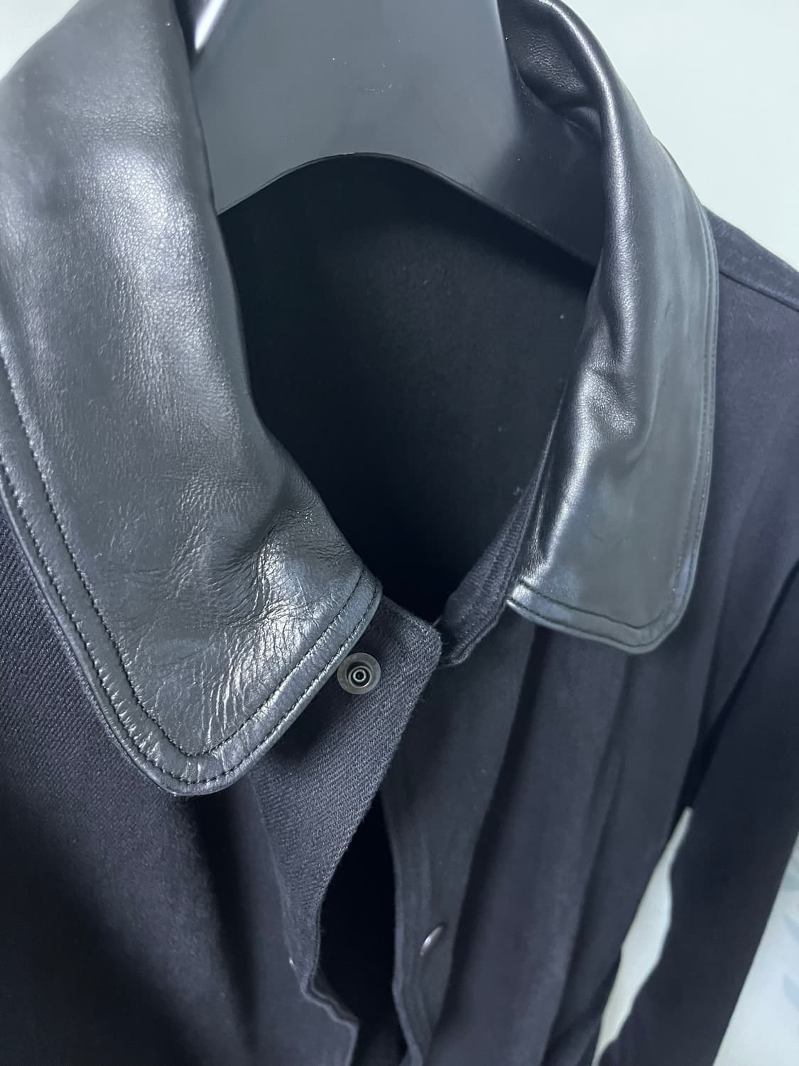 코모리 24aw 레더카라 데님자켓 3 상품이미지2