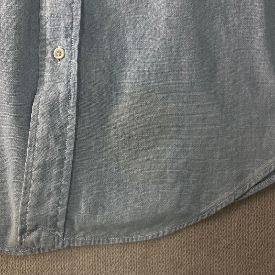 100 폴로랄프로렌 데님 코튼 셔츠 상품이미지7