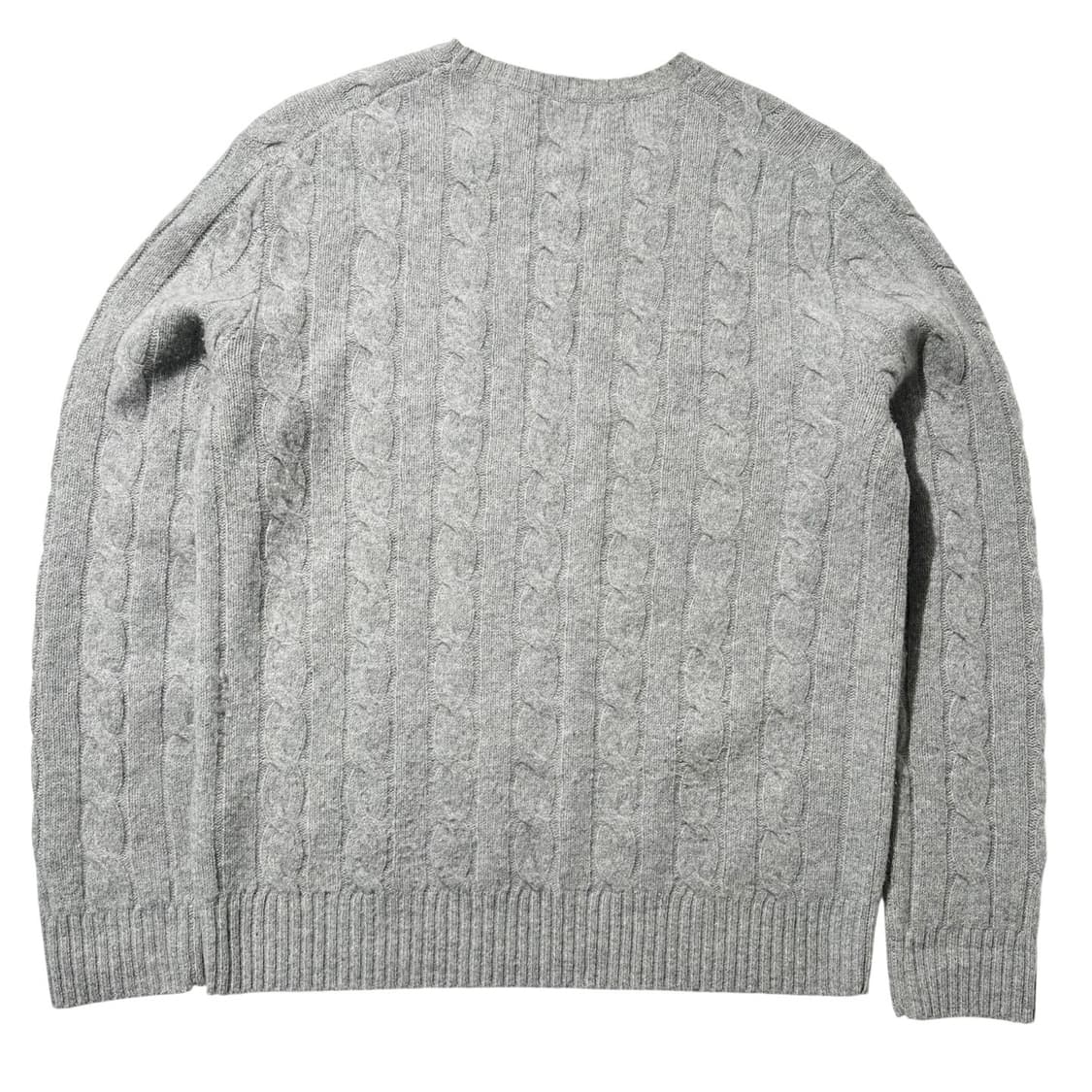 23fw 폴로 랄프로렌 케이블 울 라운드 니트 (신형QR) 상품이미지2