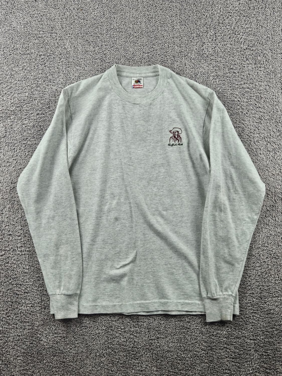 8~90's USA 프룻오브더룸 싱글스티치 롱슬리브 (L) / 11415 상품이미지2