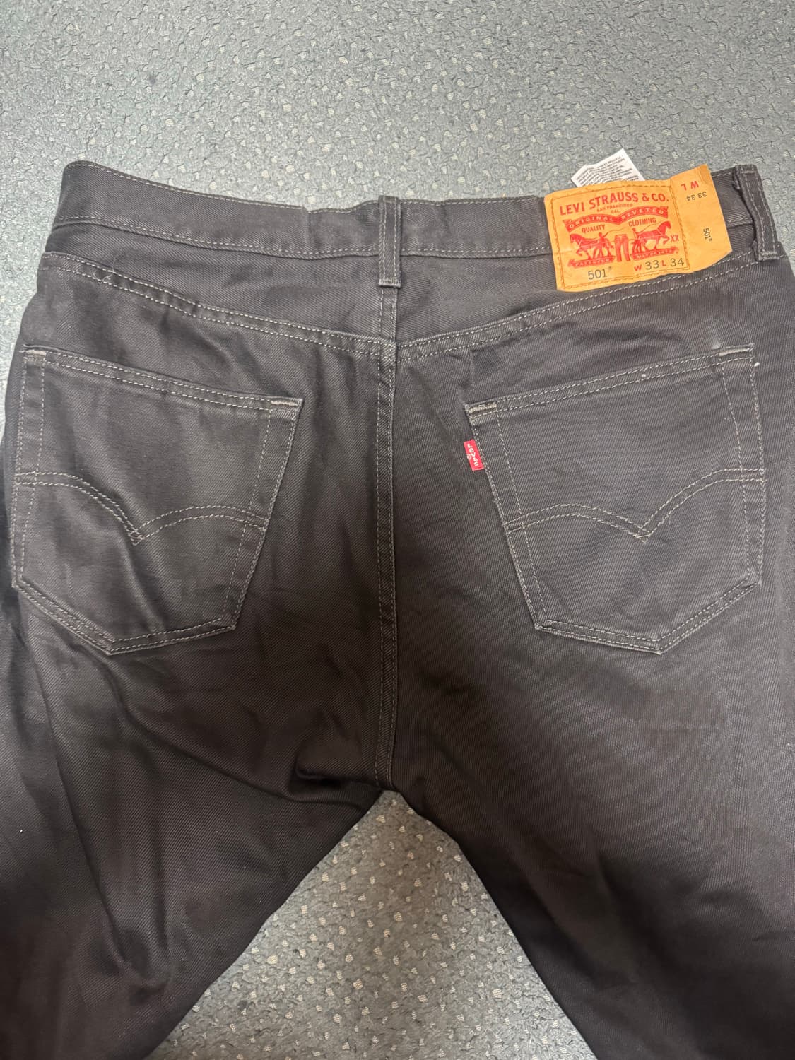 리바이스 501 블랙진 상품이미지3