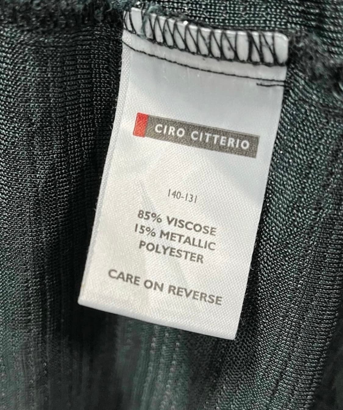 Primo ciro citterio 메탈릭 하프 셔츠 상품이미지7