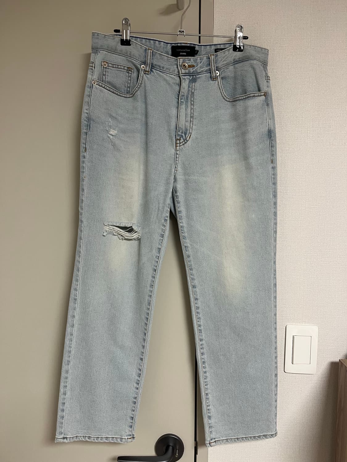 [30]Customellow 스트레이트 진 상품이미지1