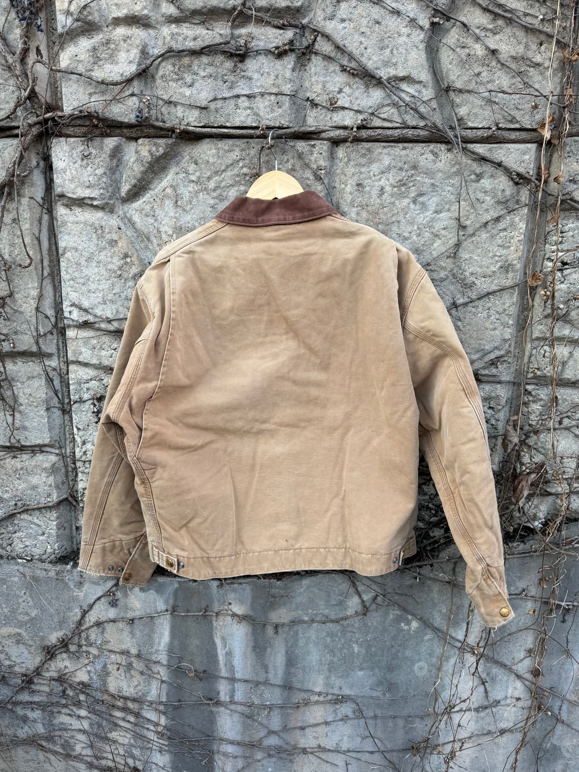 80s 칼하트 빈티지 6qlj 하드페이딩 디트로이트 워크 자켓 상품이미지2