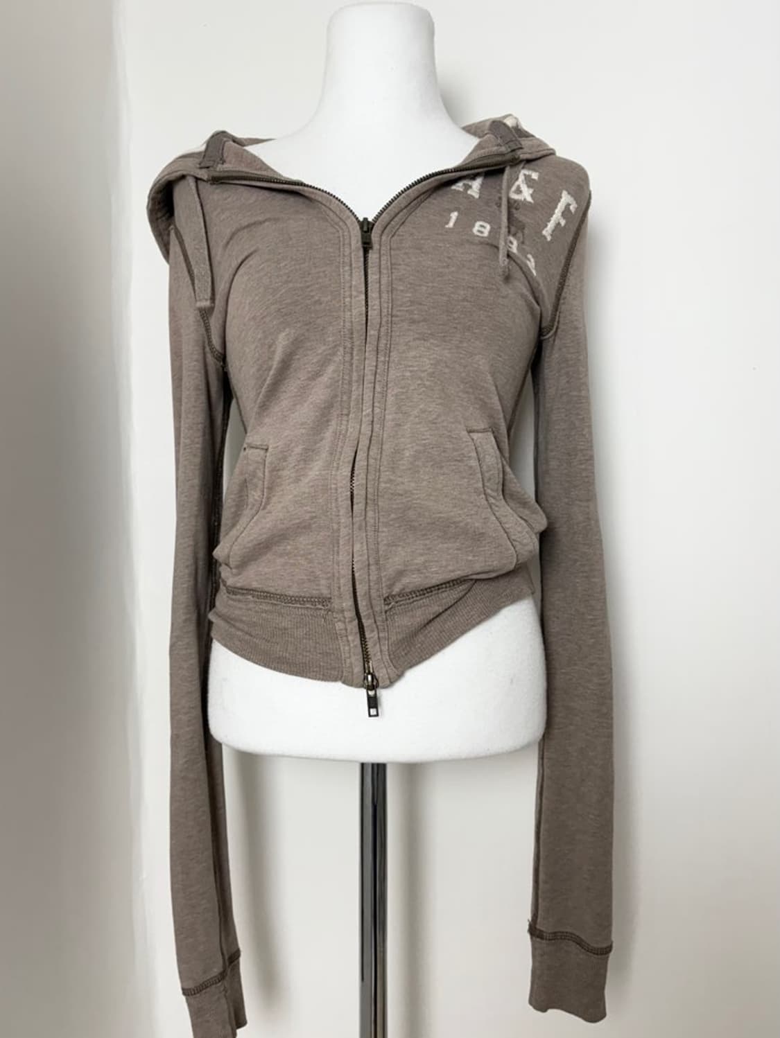 아베크롬비 초코 후드집업 상품이미지2