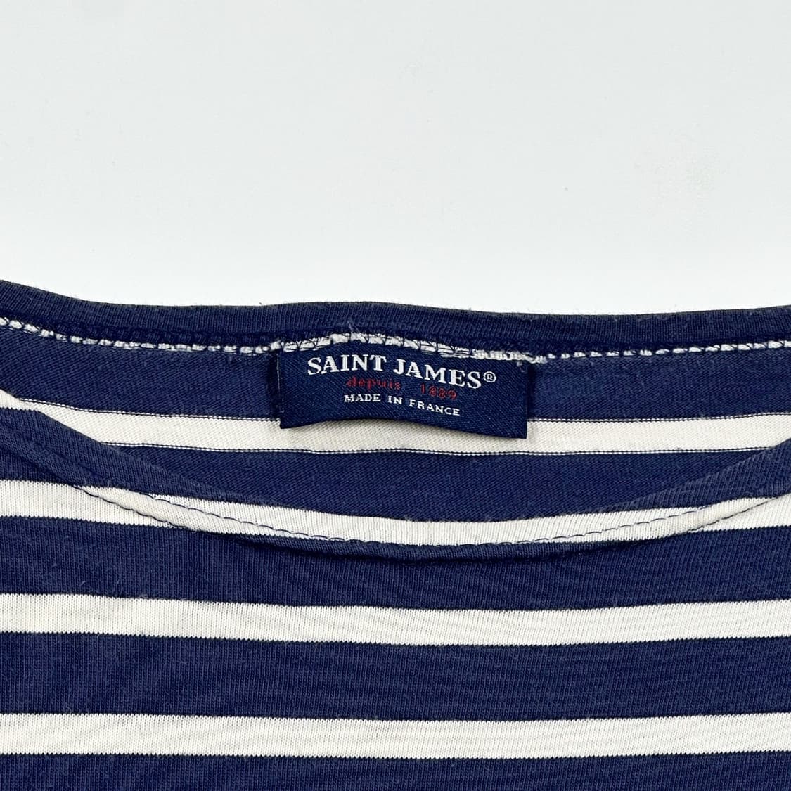 세인트제임스 네이비 스트라이프 긴팔티셔츠 (S 여성추천) 상품이미지5