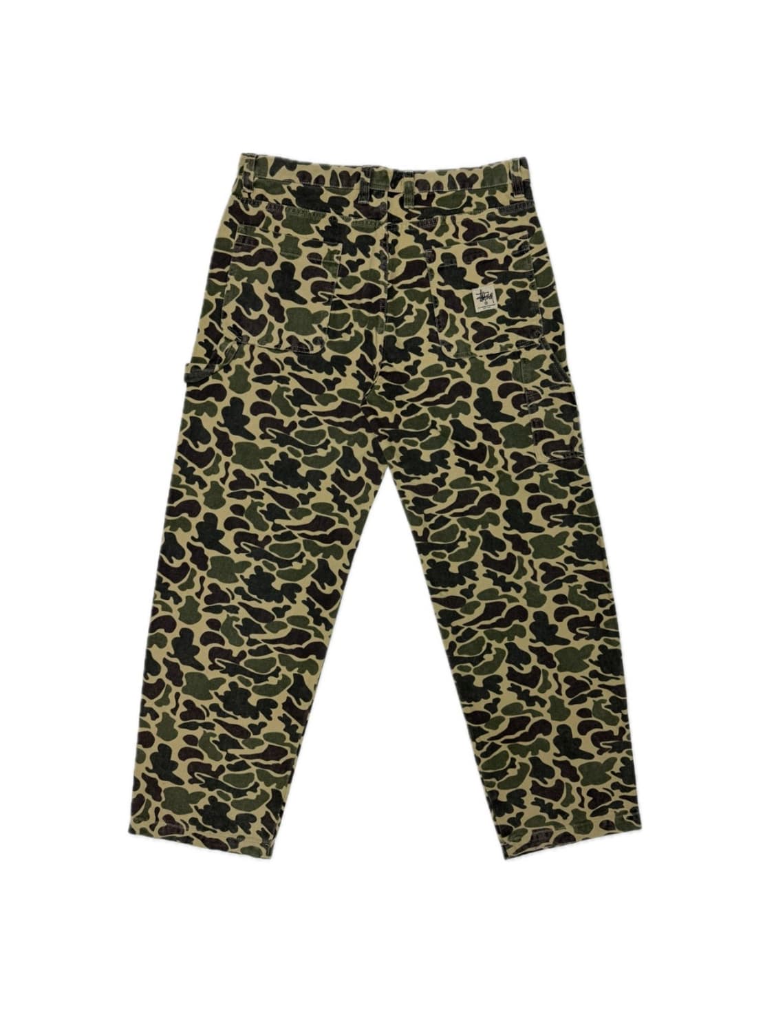 스투시 워크기어 더블니 캔버스  카모 팬츠 34 상품이미지1