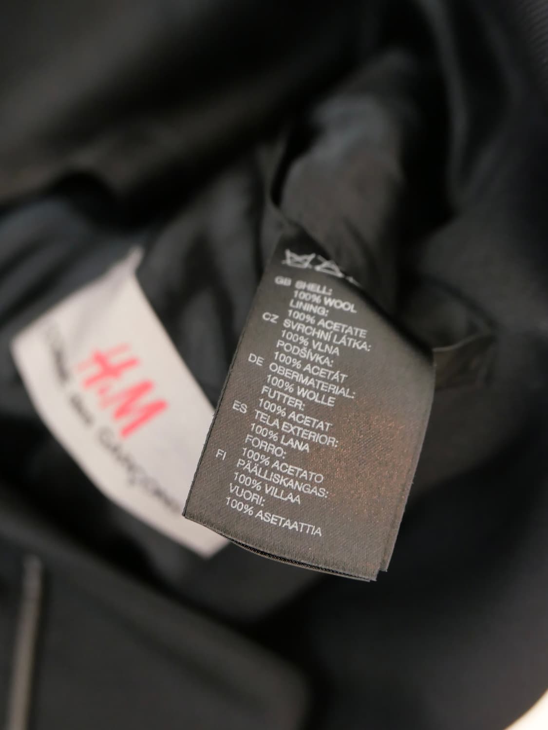 꼼데가르송 x h&m 블레이저 자켓 상품이미지6