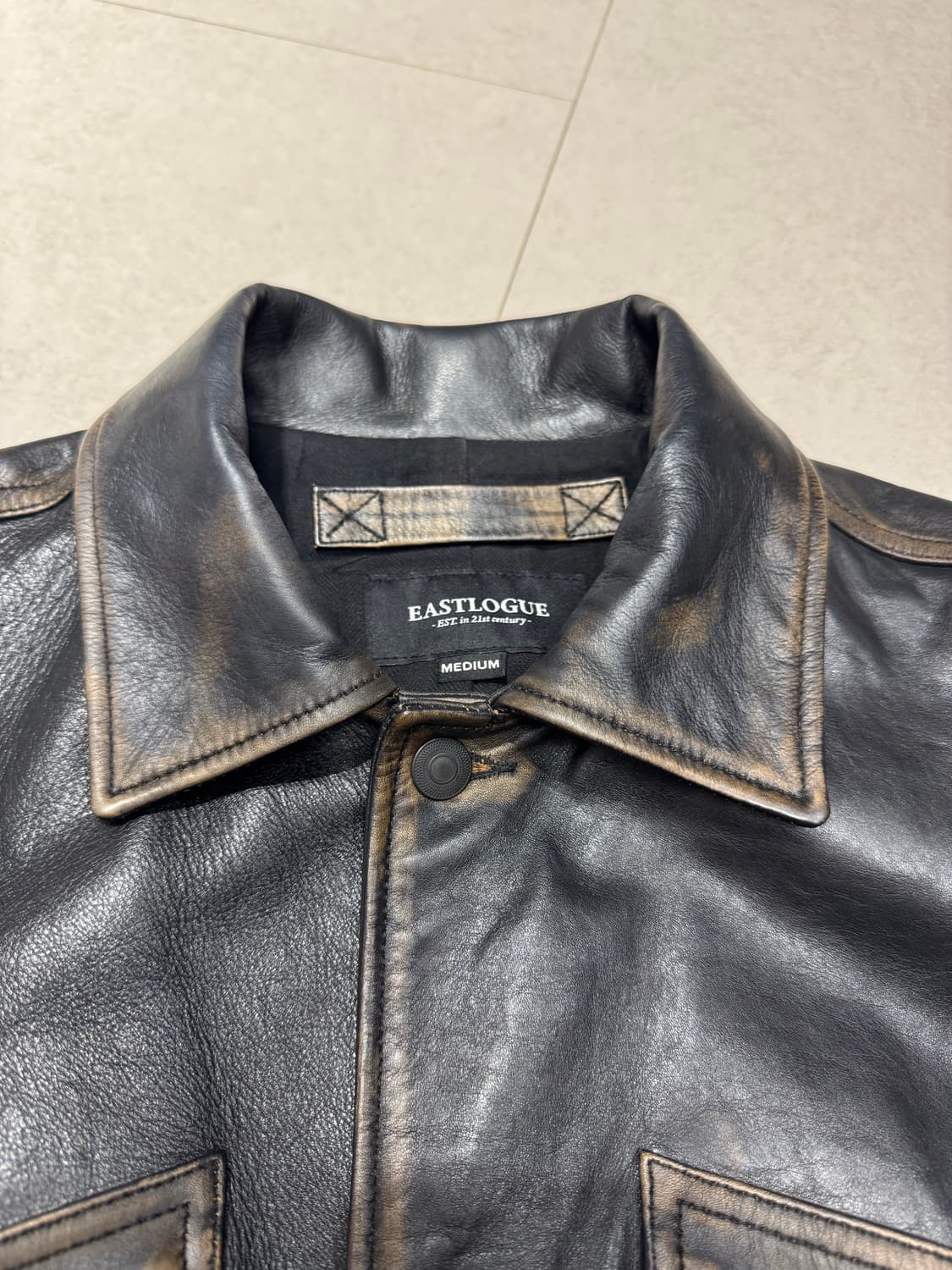 이스트로그 블루종 레더 상품이미지3