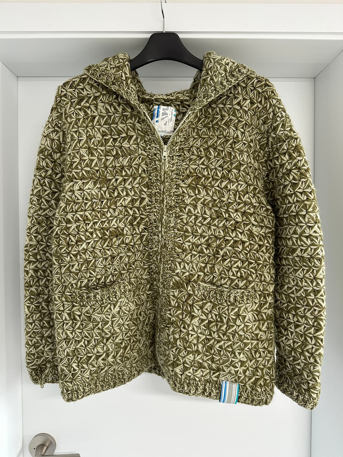 Devilock 데빌록 울 우븐 후드 집업 자켓 M 상품이미지1