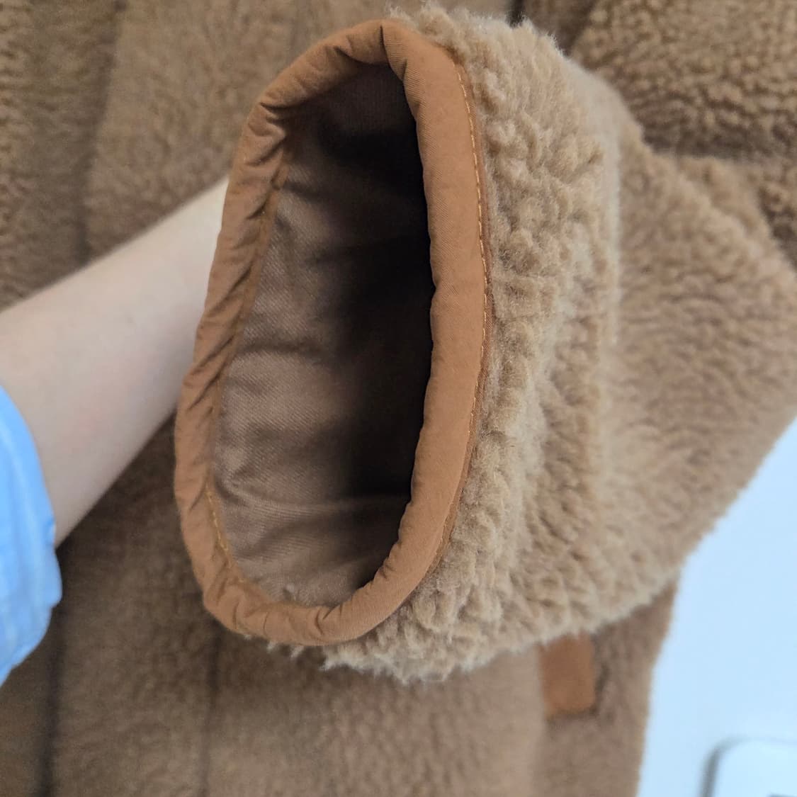 플랙 Plac 양털 뽀글이 플리스 집업 (size: m) 상품이미지2