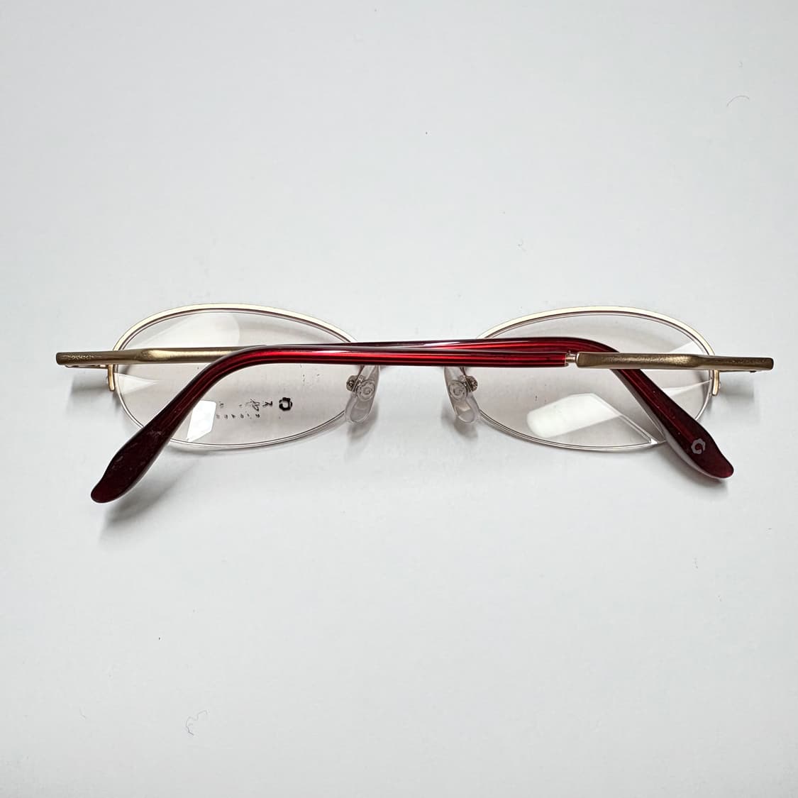 빈티지 긱시크 안경 (하프림 안경) 상품이미지4