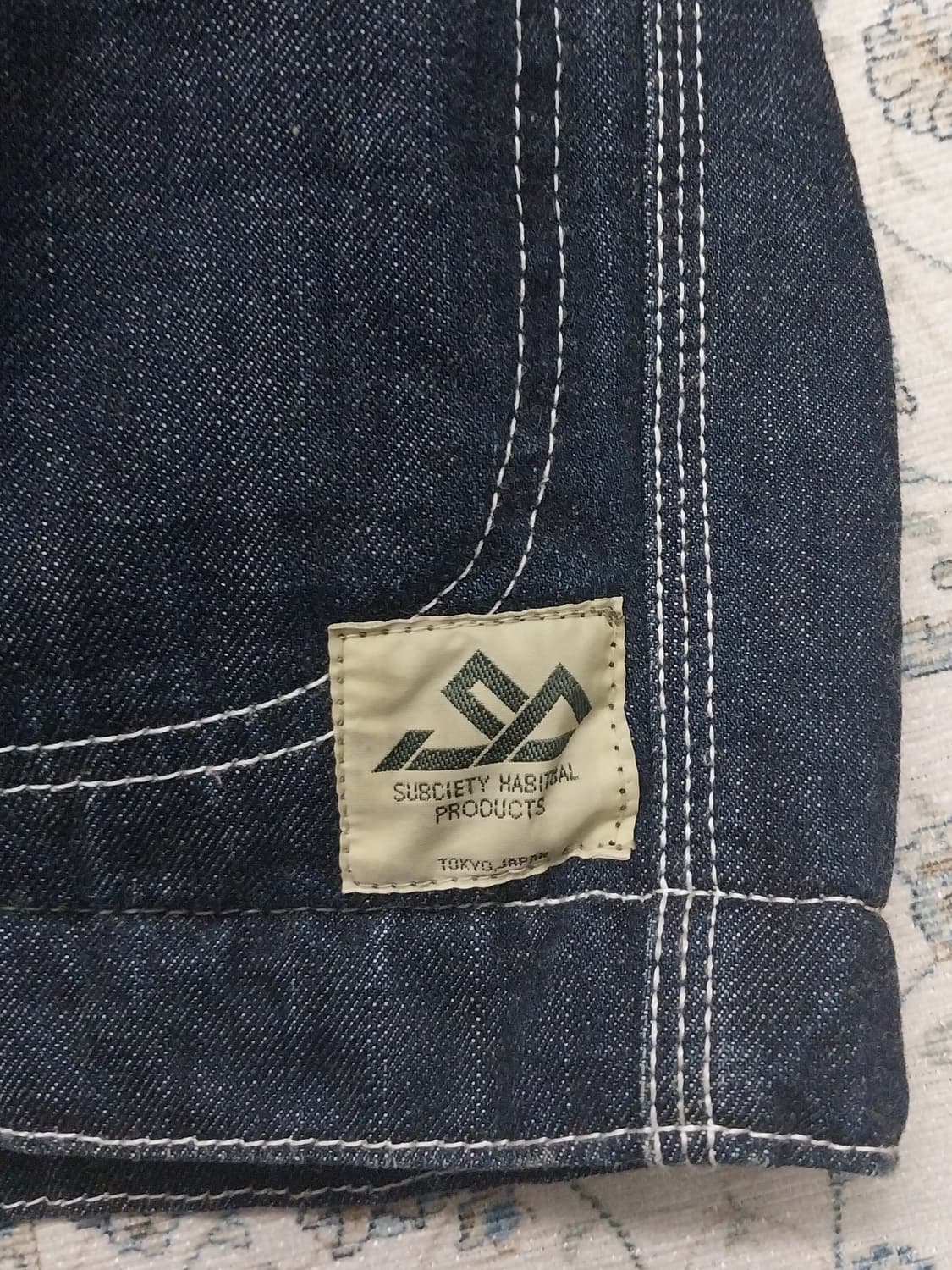 subciety 일본 데님 코듀로이 카라 초어 자켓 (105) 상품이미지4