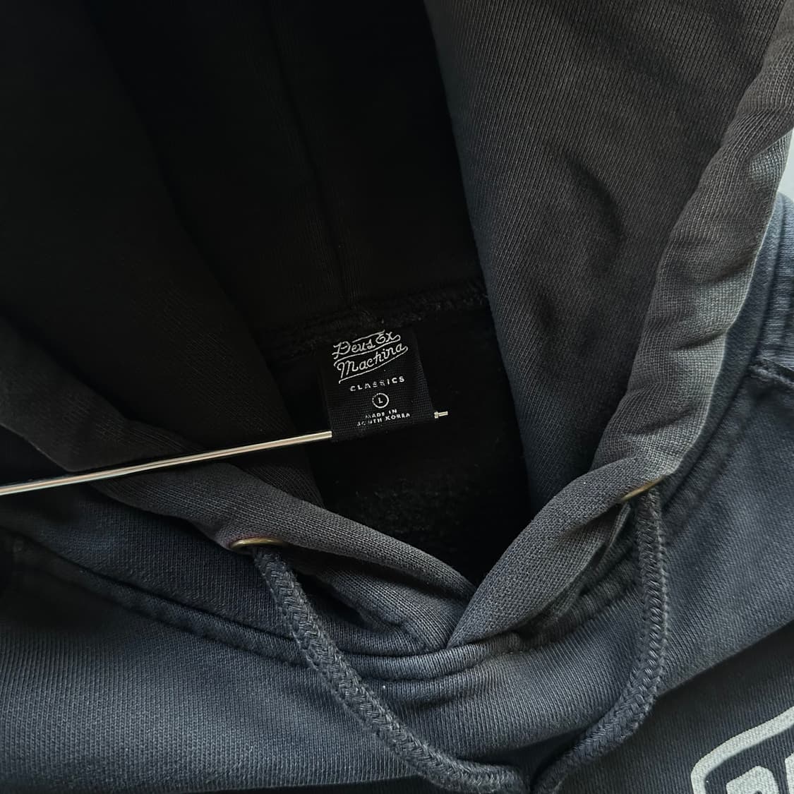 [L]데우스 엑스 마키나 서울 어드레스 헤비스웻 기모 후드 상품이미지8