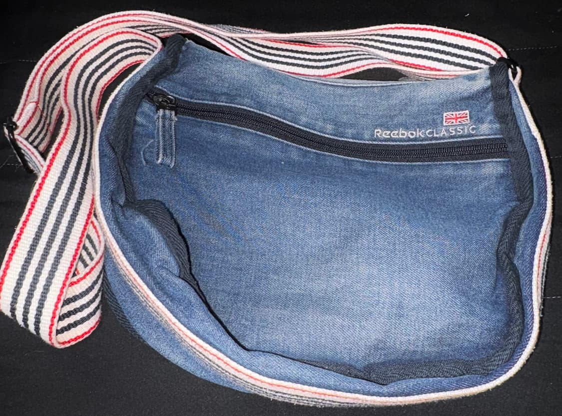 Reebok 리복 빈티지 데님 크로스백 상품이미지2