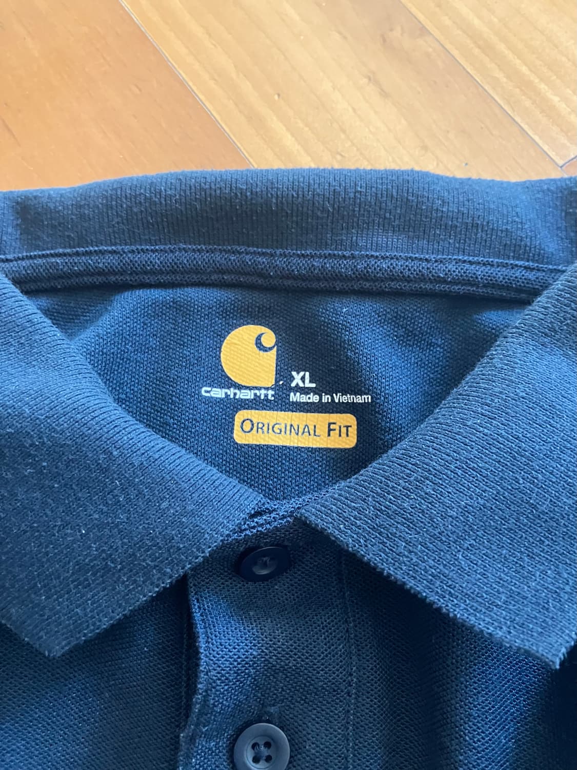 칼하트 네이비 카라티 XL 상품이미지4