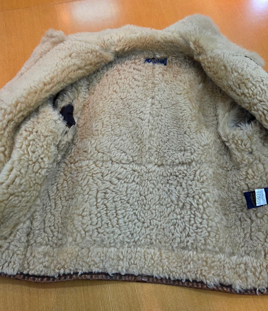 폴로랄프로렌 무스탕 시어링 M 민트급 상품이미지6