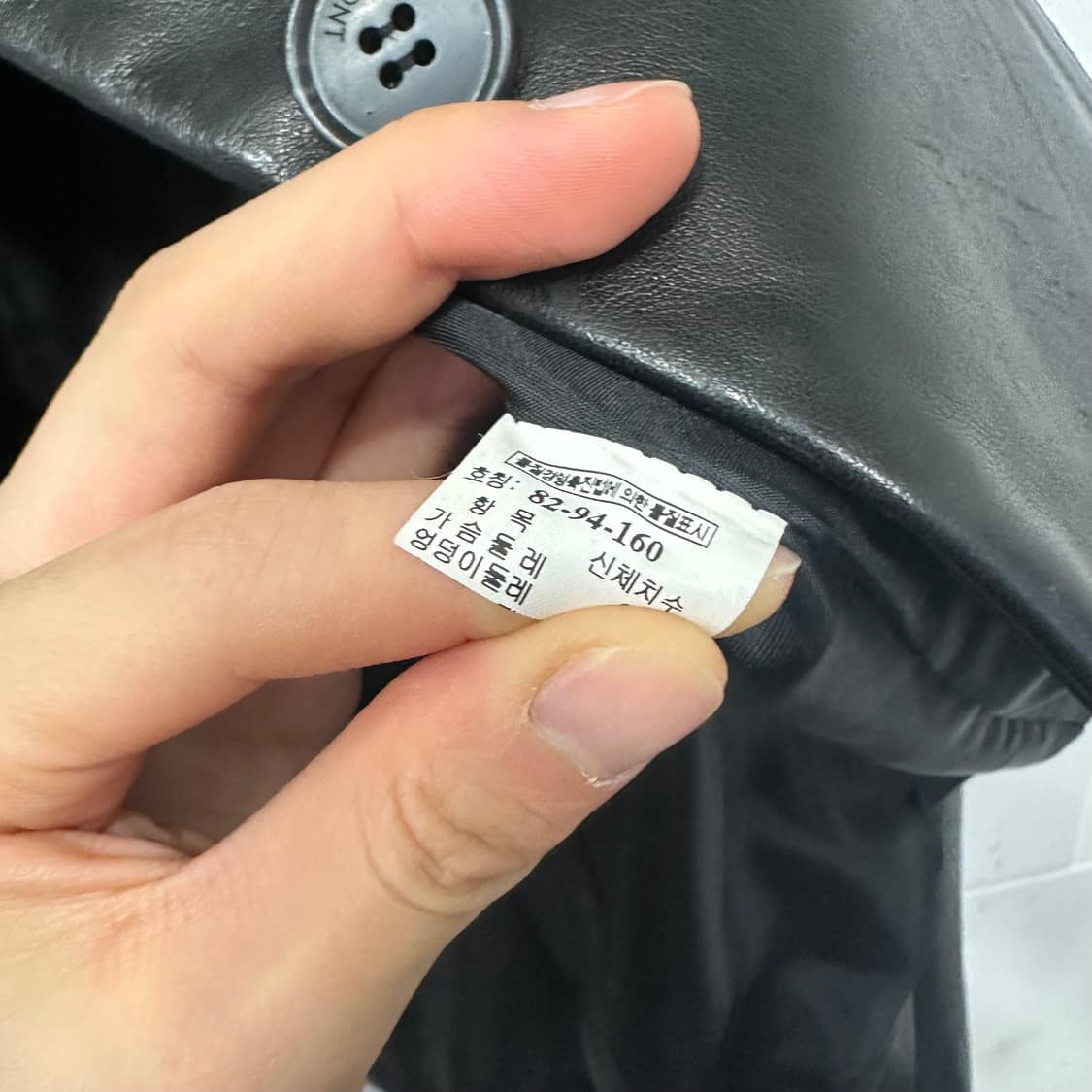 빈티지 싱글 가죽자켓 상품이미지3