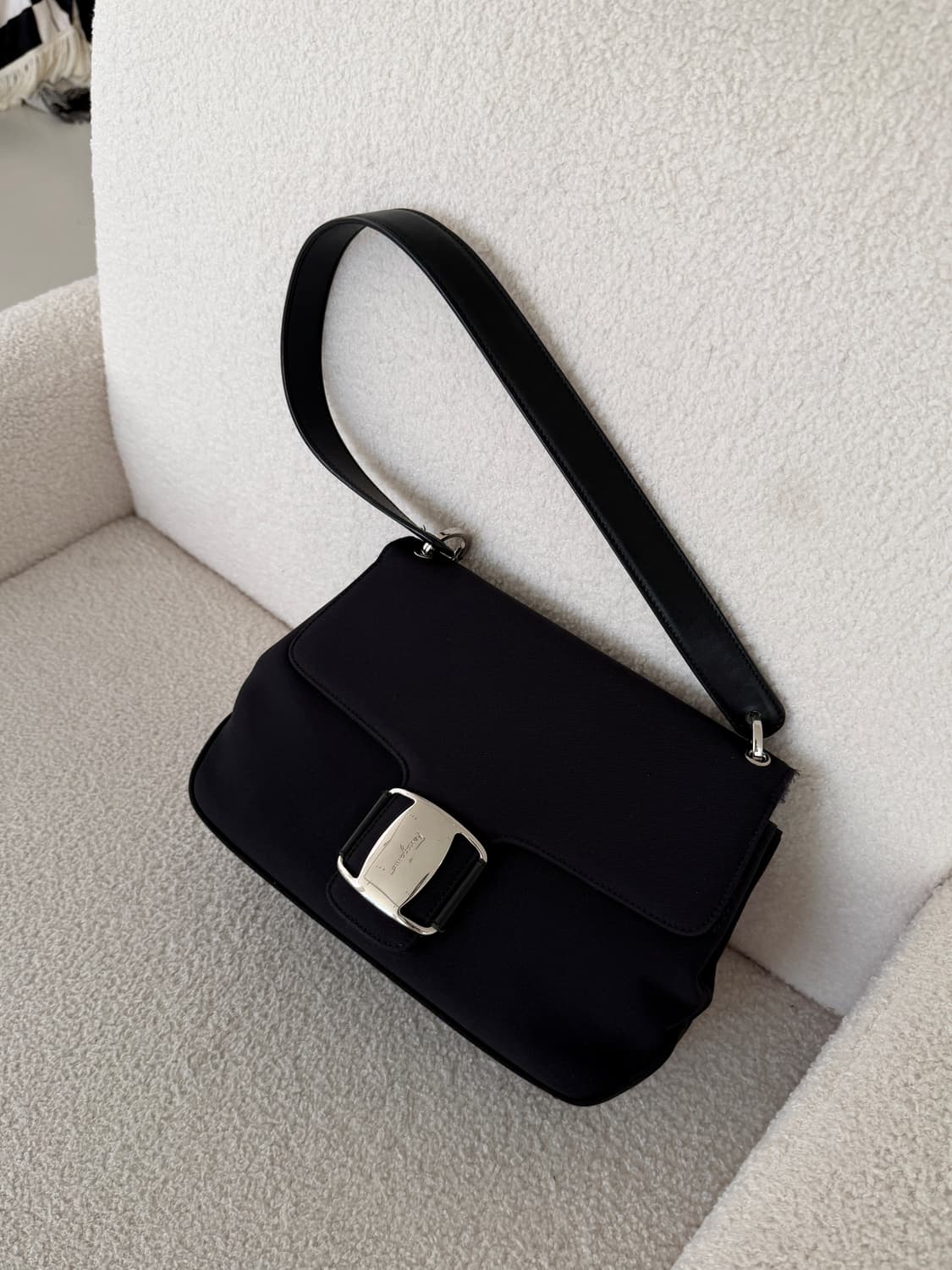 [Ferragamo] Canvas Shoulder Bag 상품이미지1