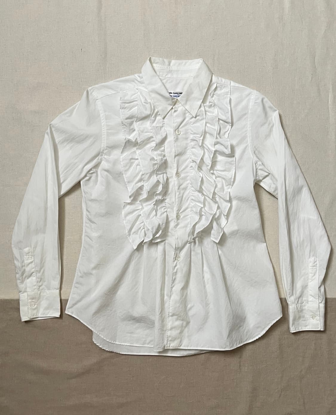 Comme des garsons 러플 셔츠 상품이미지1