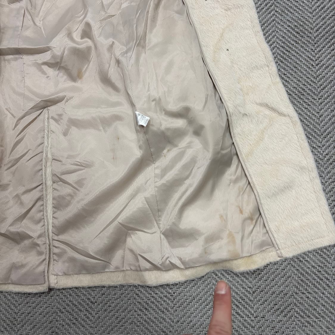 시스템 알파카 울 코트 v1485 상품이미지8