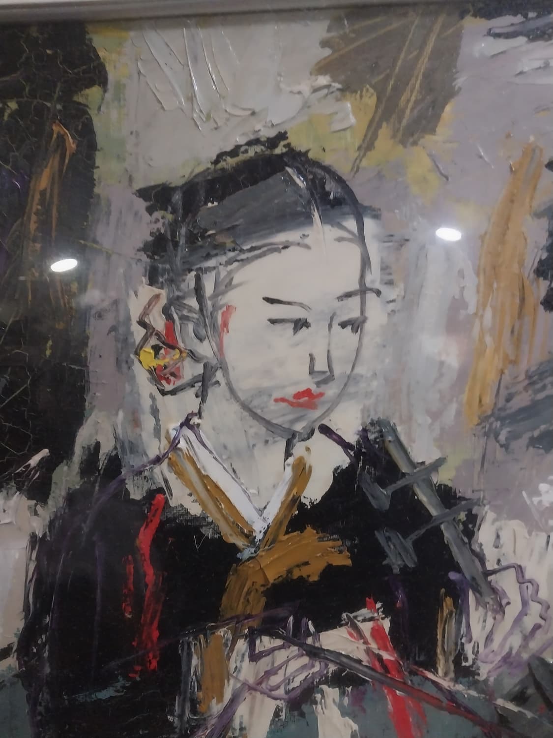 정회남 화백 그림 30호 여인별곡 상품이미지6