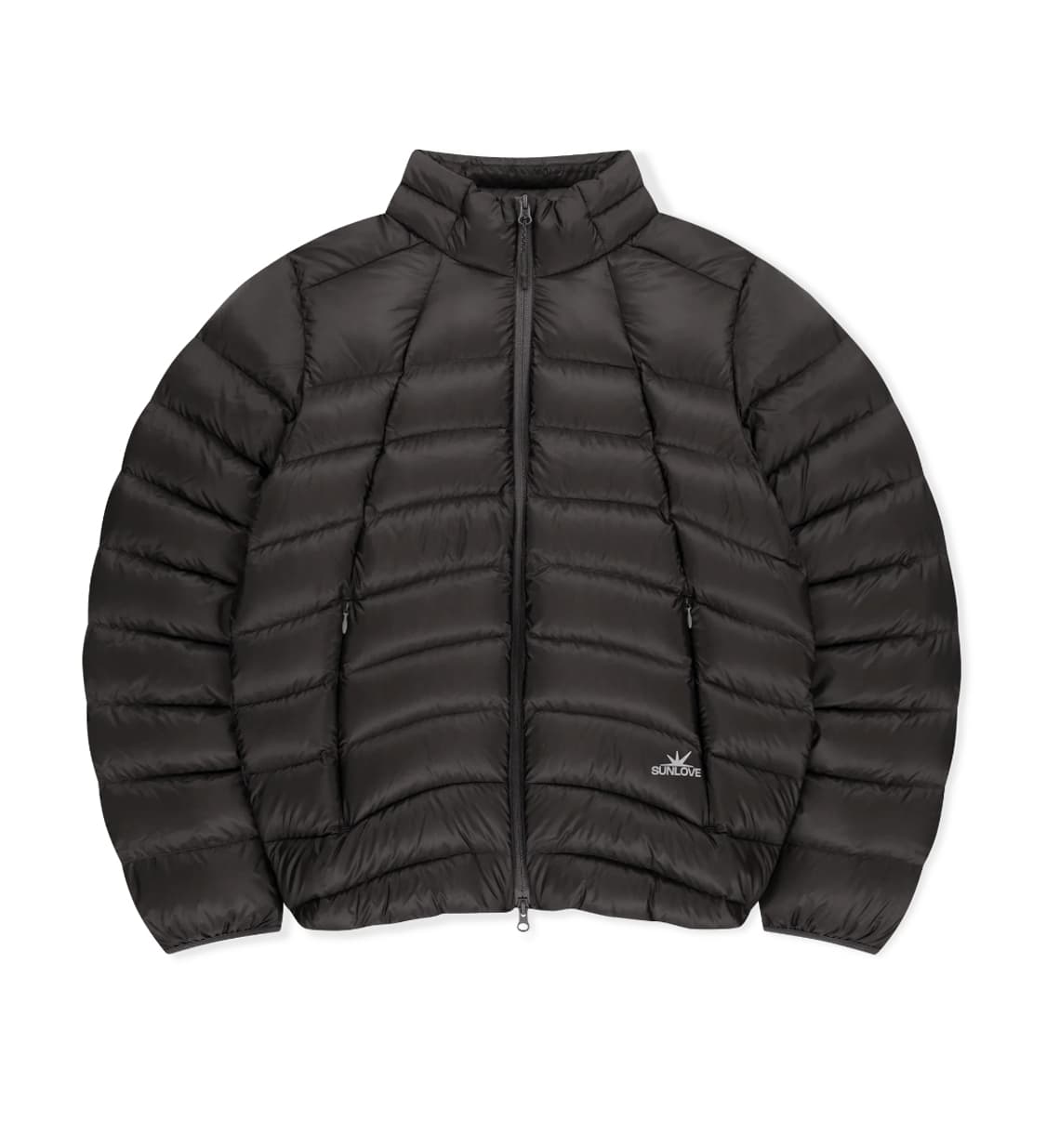 썬러브 경량패딩 차콜(카키) 상품이미지1