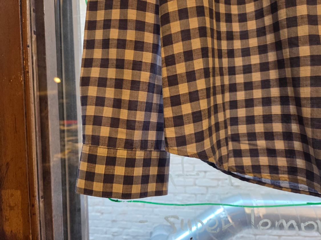 띠어리 체크셔츠 상품이미지5