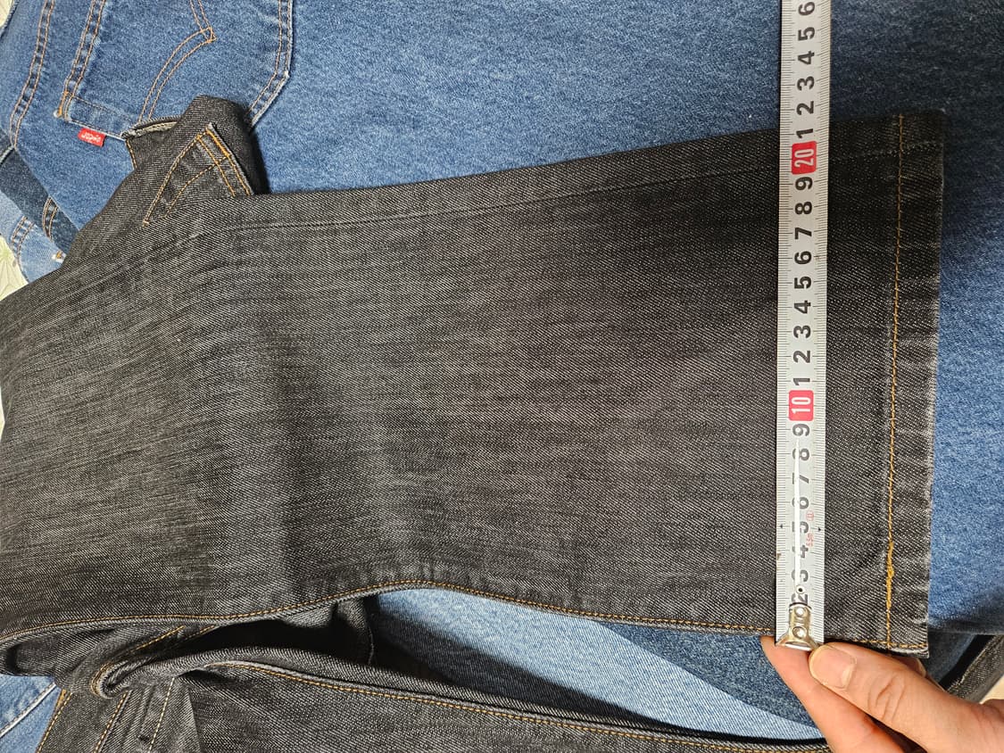 올드 리바이스 501 33x30 흑청 levis  상품이미지6