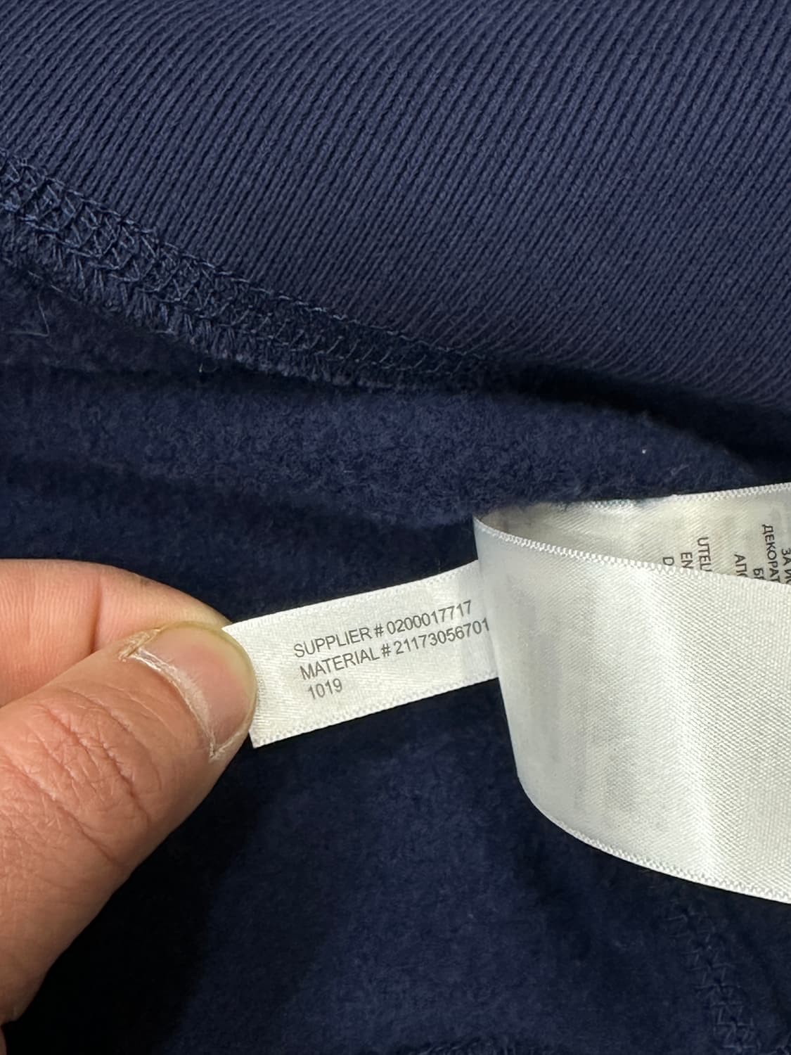 폴로  네이비 맨투맨S 상품이미지7