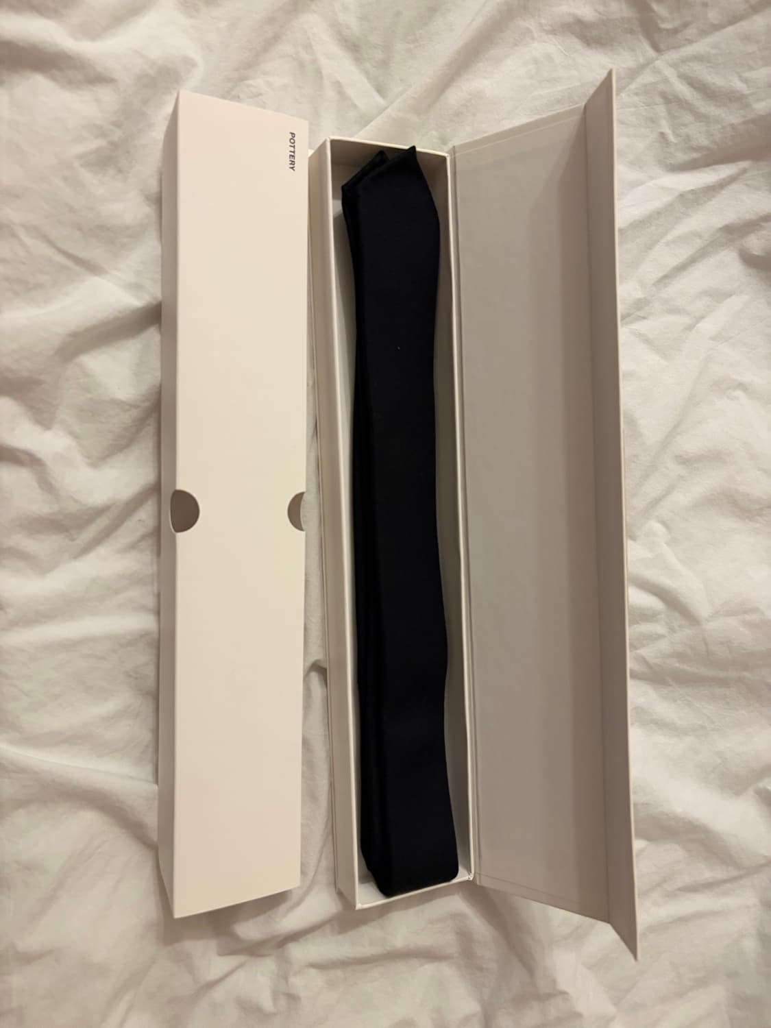 포터리 슬림 타이 블랙 상품이미지1