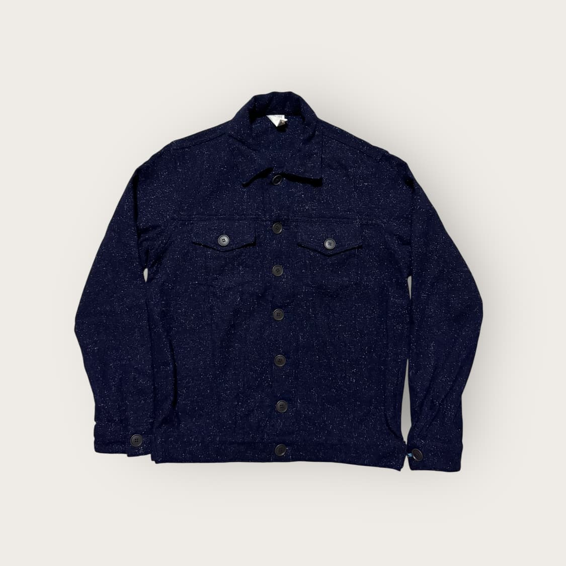 Shimamura Tokyo 실크 네이비 자켓 M 상품이미지1