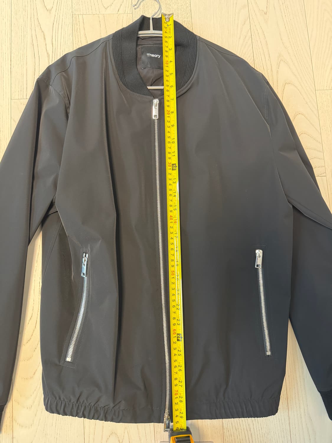 Theory 남자 봄버 집업 자켓 블랙 상품이미지3