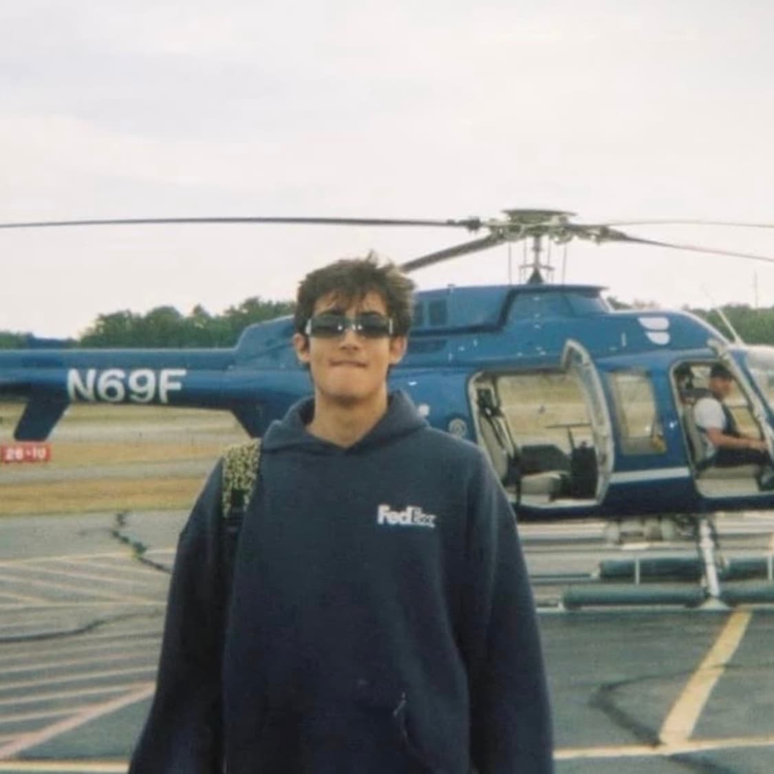 90s 빈티지 FedEx 페덱스 네이비 리 lee 스웻셔츠 맨투맨 l 상품이미지7